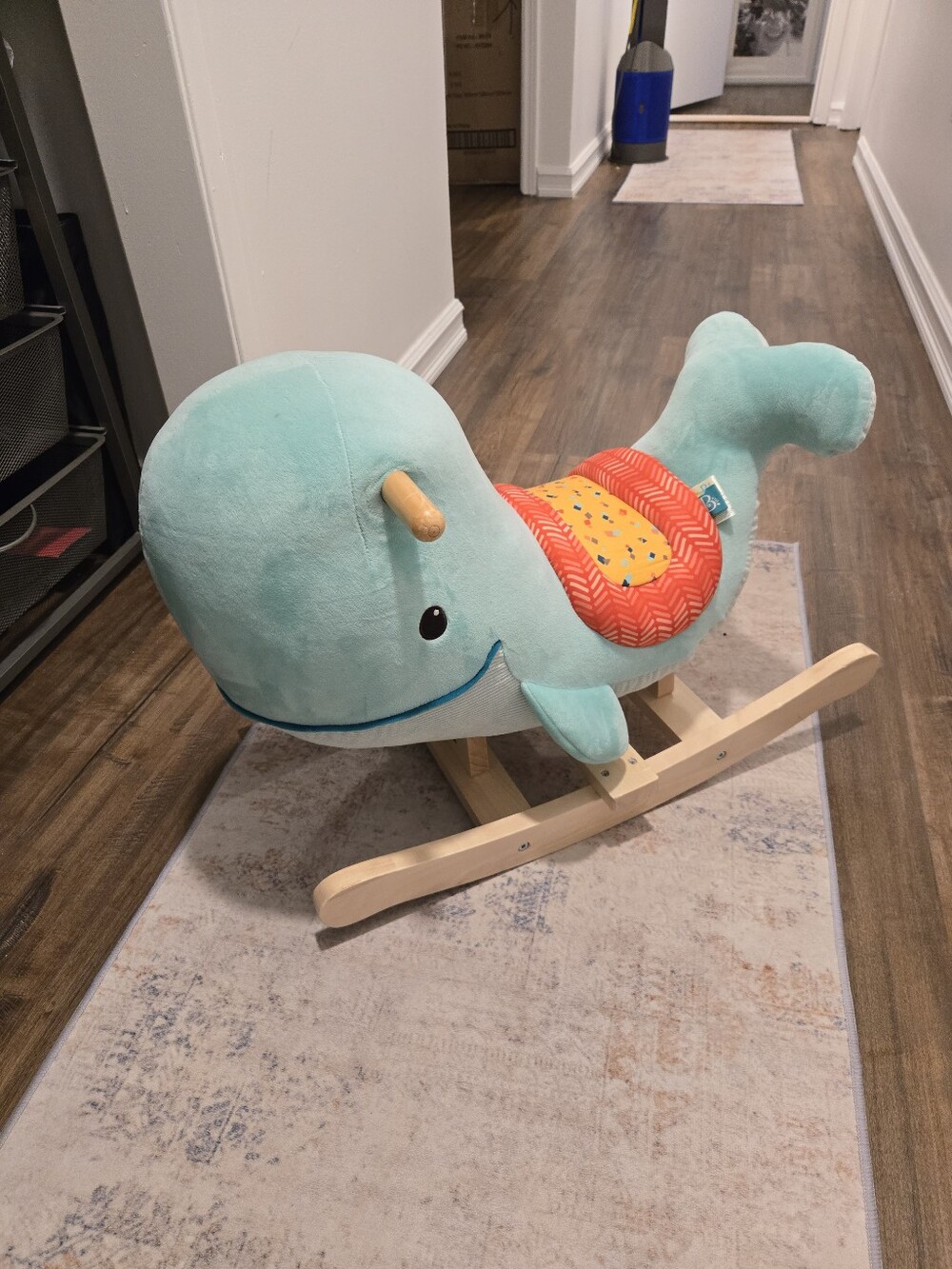 B. Toy whale Rocker Wooden Ride On